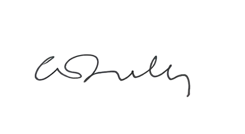 Graeme Donnelly, signature.